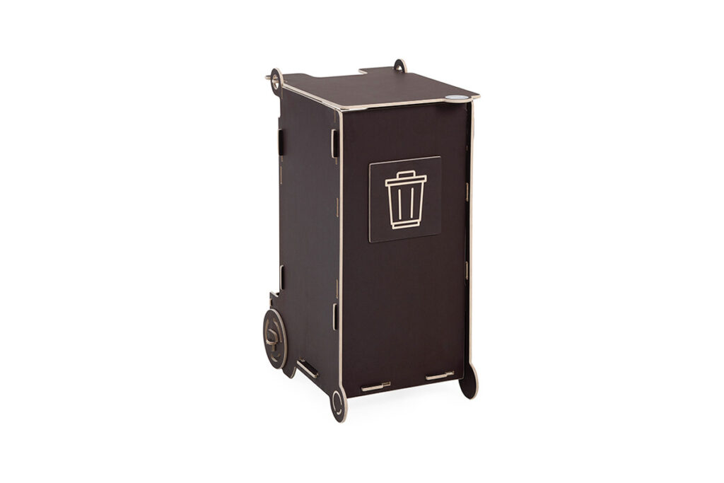 Verwalten Sie Ihre Müllentsorgung effizient mit einem gut gestalteten Abfallbehälter.