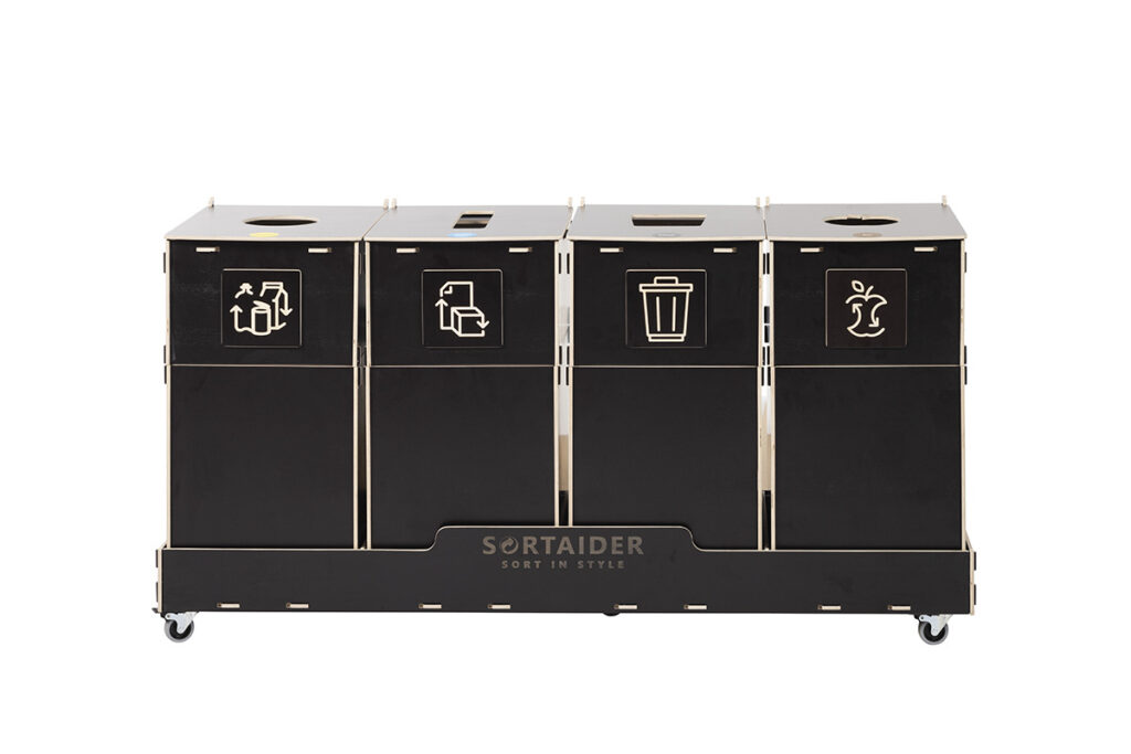 Sortaider Sorter SRT60B4 Sustainable recycling practices for schools