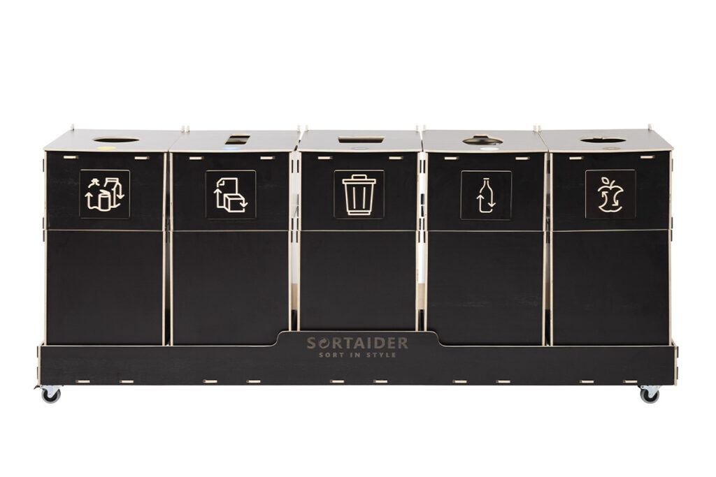 Sortaider Sorter SRT60B5 Trash bin with innovative additions