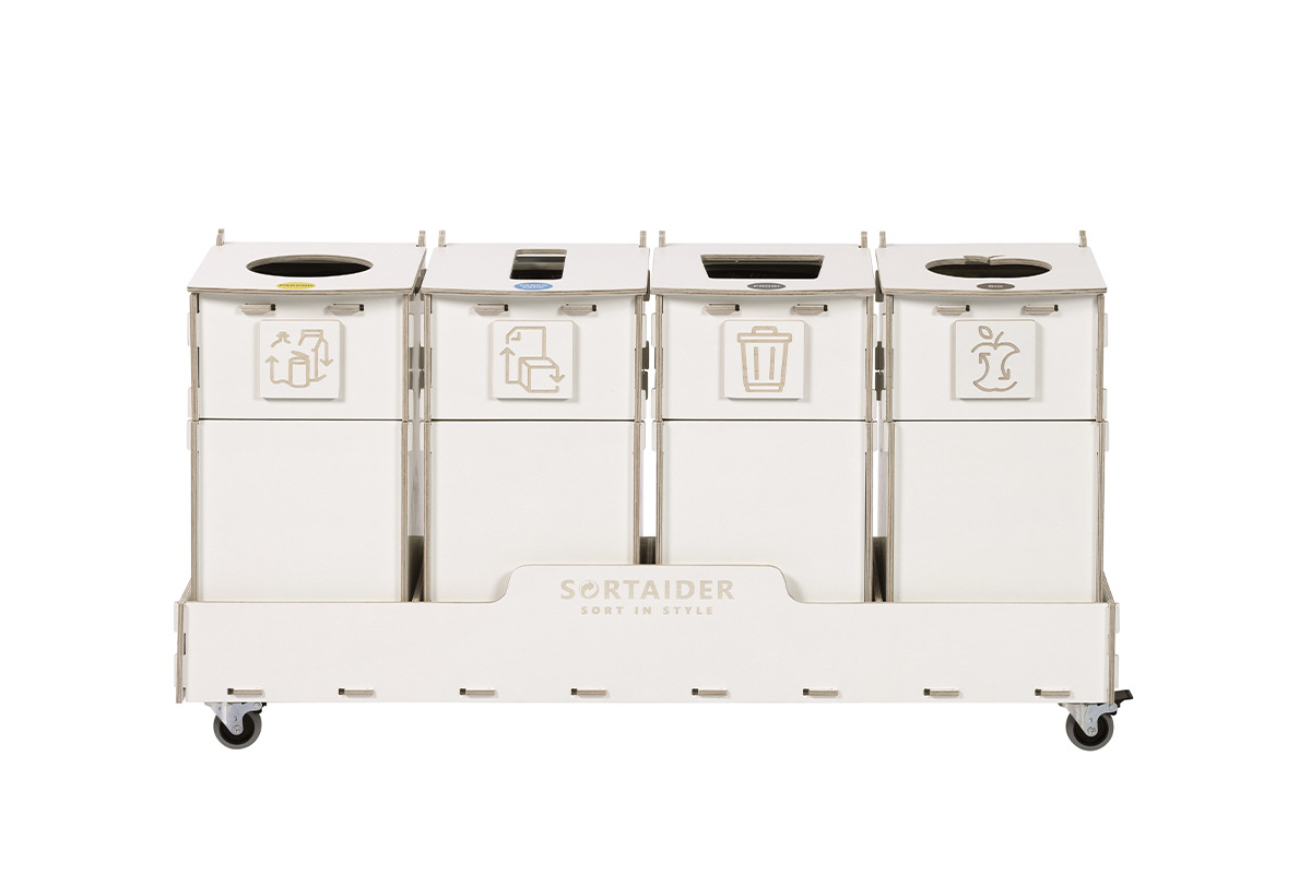 Sortaider Sorter SRT20W4 functional trash can