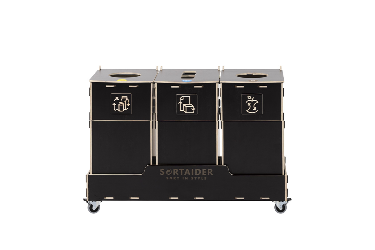 Sortaider Sorter SRT30B3 recycling solutions for office