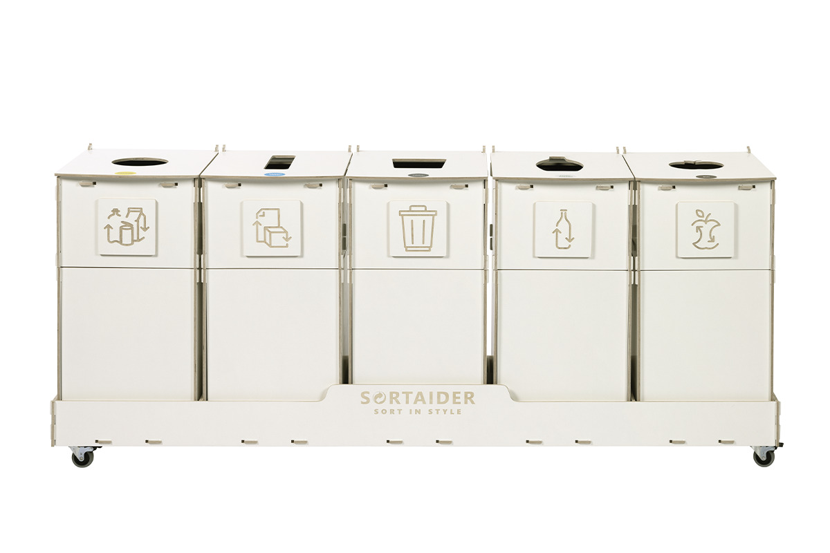 Sortaider Sorter SRT60W5 green and stylish waste bins